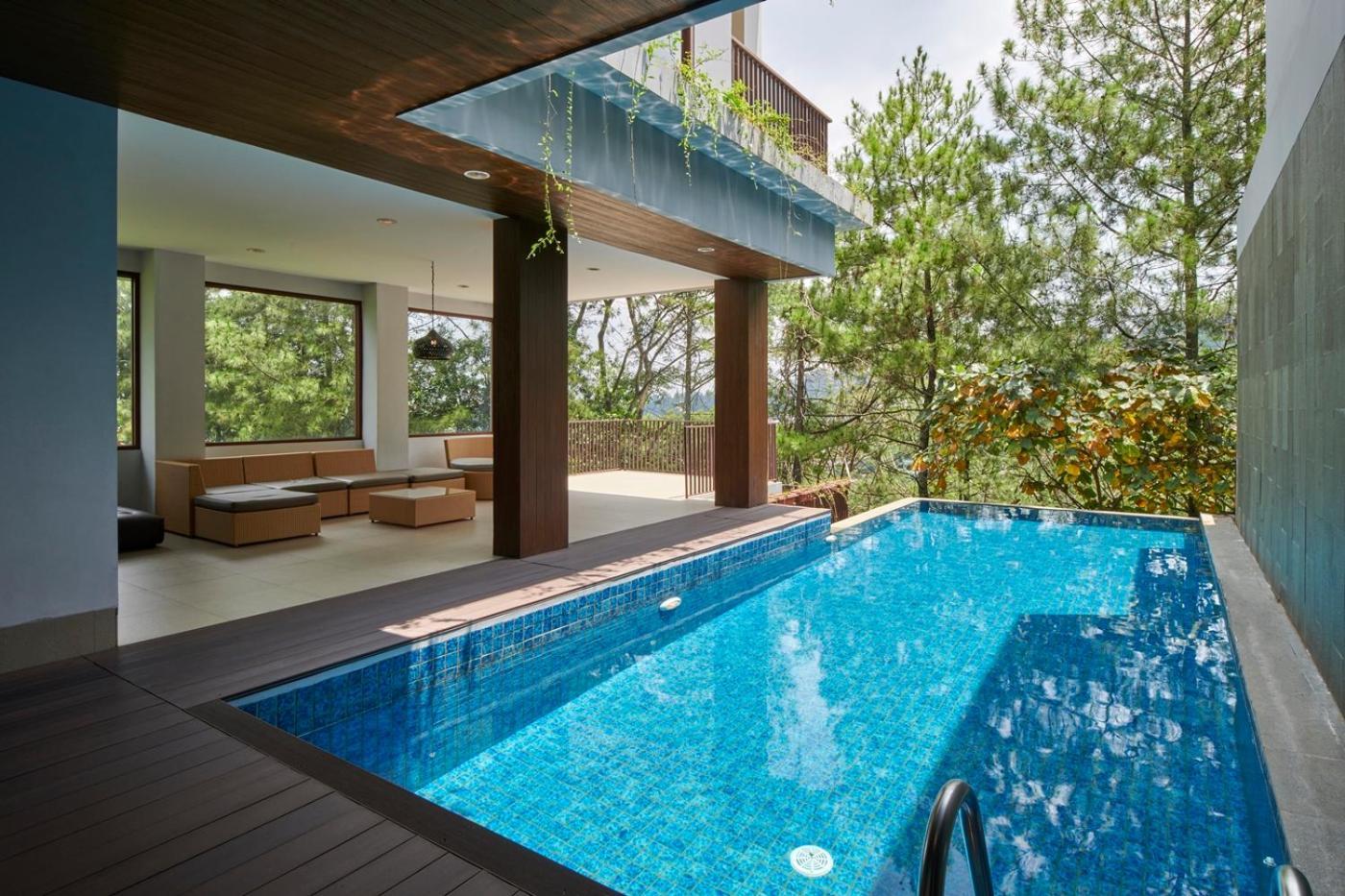 בנדונג Anindya Hill View Villa 7 Bedrooms With A Private Swimming Pool מראה חיצוני תמונה