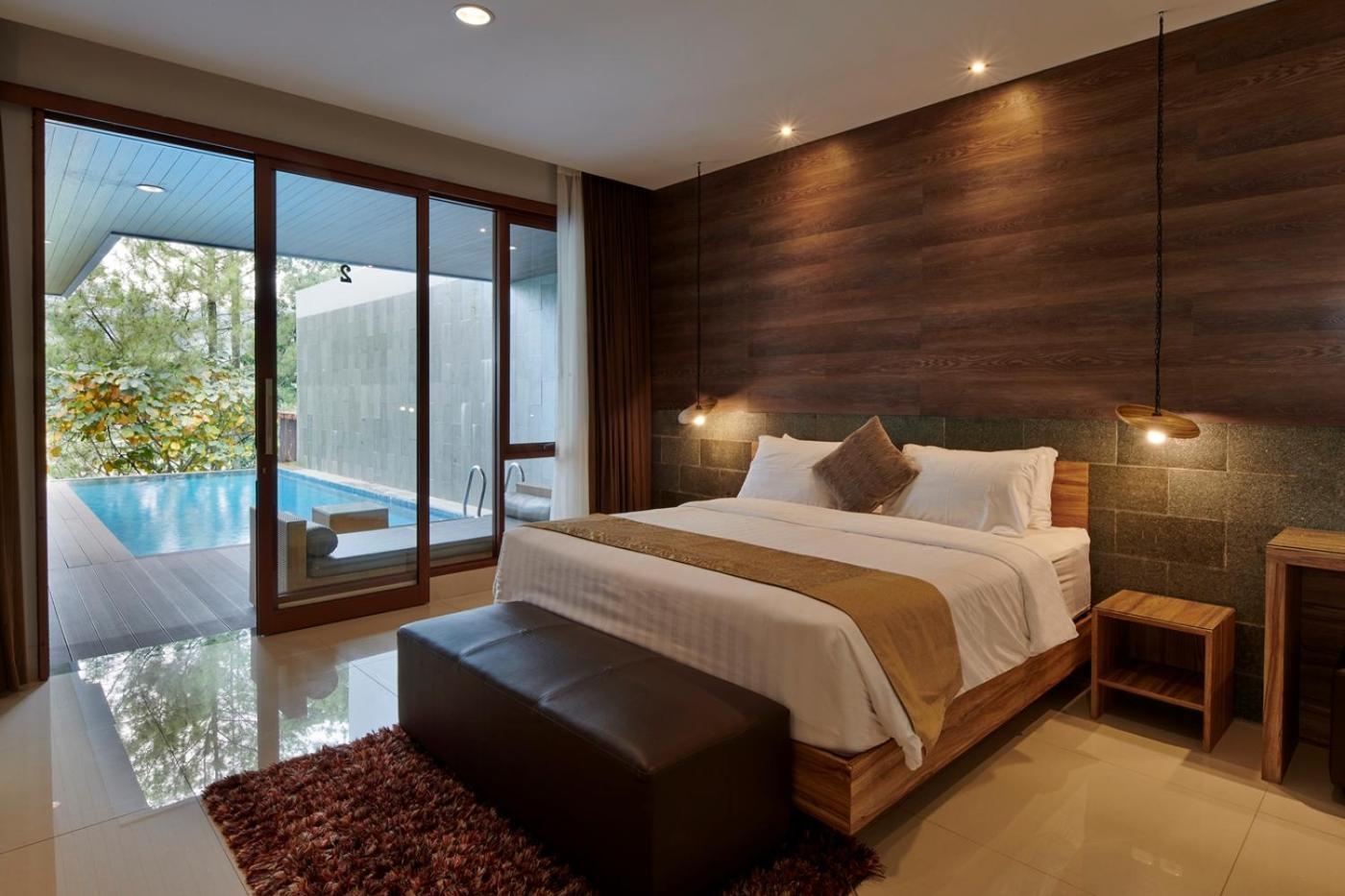 בנדונג Anindya Hill View Villa 7 Bedrooms With A Private Swimming Pool מראה חיצוני תמונה
